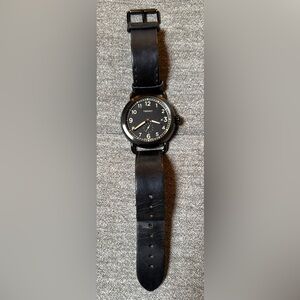 Tsovet Black Men's Field Watch